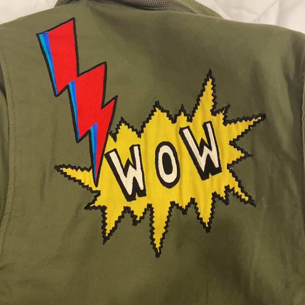 Army sequin jacket - Picture 5 of 8